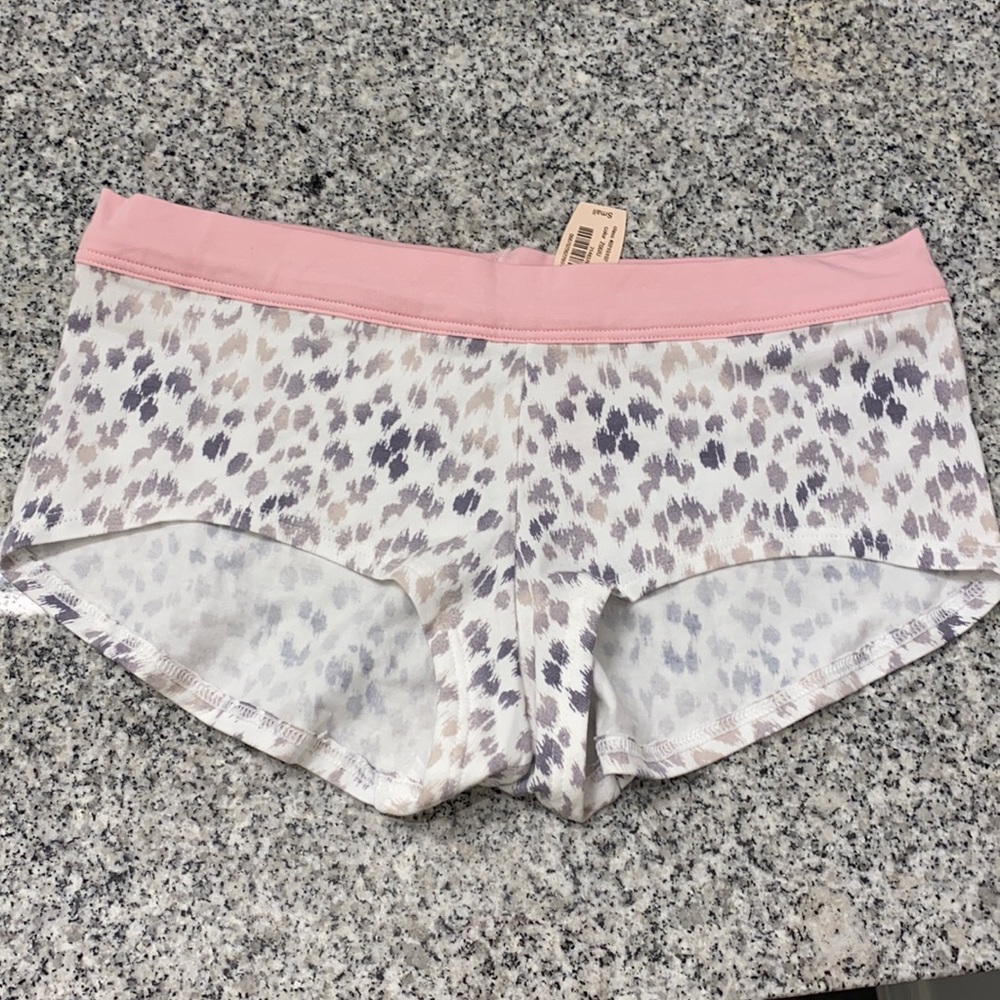 Victoria secret cotton boy shorts NWT size small